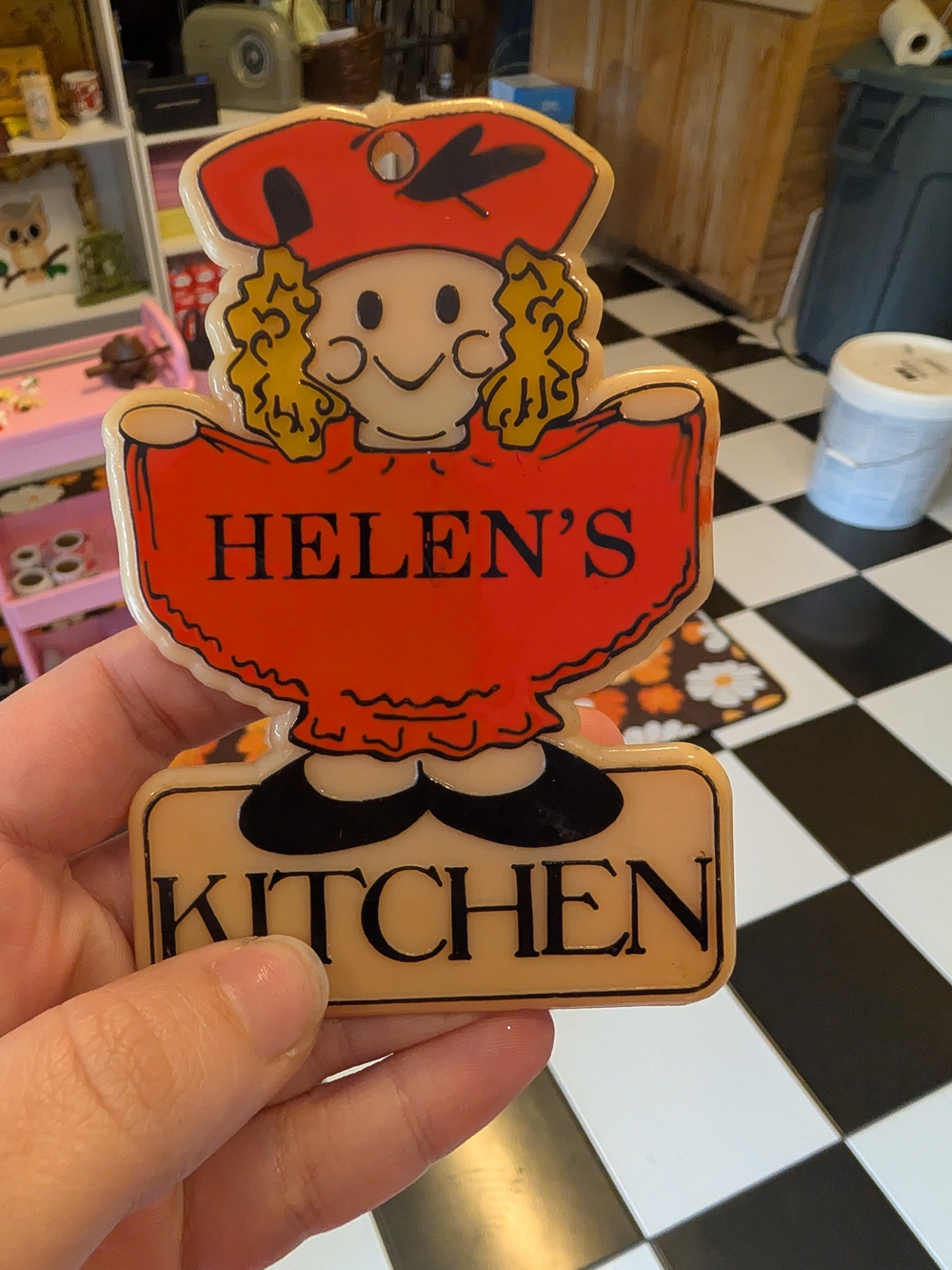Helen's Kitchen Vintage Magnet